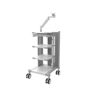 Ιατρικό καροτσάκι 664mmx638mmx1650mm Hysteroscopic ενδοσκοπίων